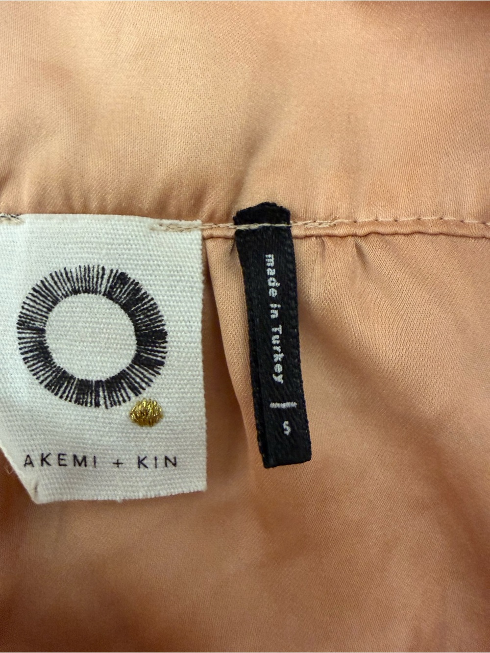 Anthropologie Akemi + Kim Tie-Strap Multicolor Geometric Summer Top - Picture 4 of 8